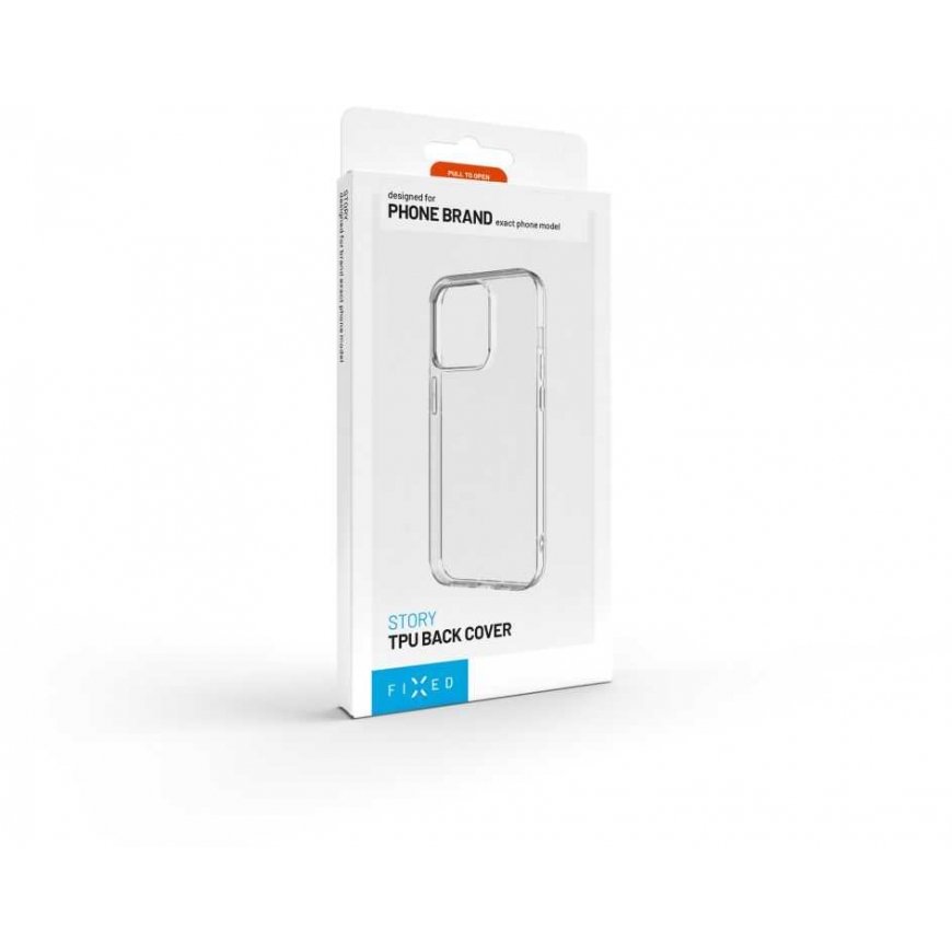 Dėklas Fixed Story | Back Cover | Xiaomi | Redmi Note 14 | TPU | Clear – 3