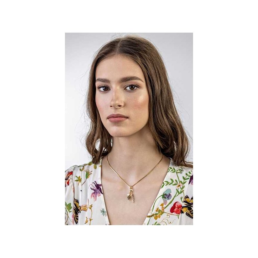 Emily Westwood Delicate kullattu Bowknot-kaulakoru EWN23046G – 4
