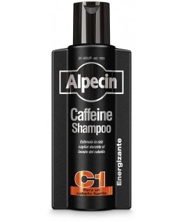 Alpecin Caffeine Black Edition Champú Anticaída C1, 375 ml
