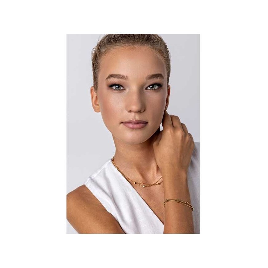Emily Westwood Allie EWN24013G gold-plated double steel necklace – 4