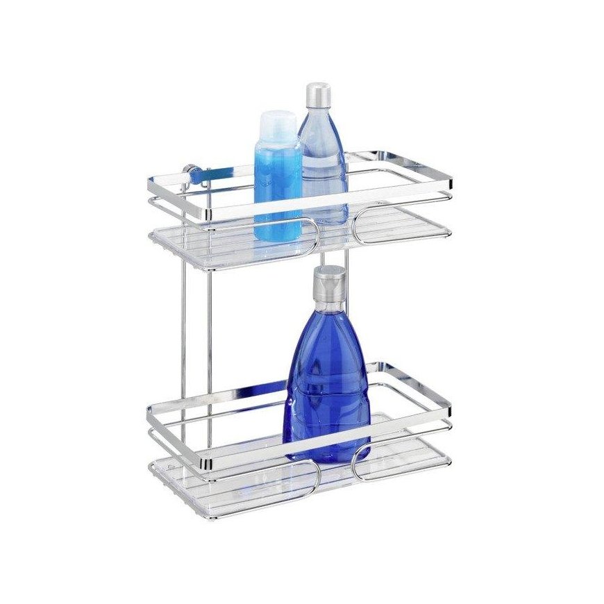 Unit Wenko Premium 20410100 Wall shelf with 2 stainless steel shelves – 4