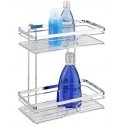 Unit Wenko Premium 20410100 Wall shelf with 2 stainless steel shelves Unit Wenko Premium 20410100 Wall shelf with 2 stainless steel shelves