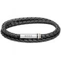 Hugo Boss Elegant nahkainen kaksoisrannekoru 1580489