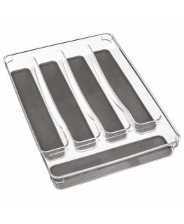 5five Simply Smart Cutlery Drawer Organizer, Container, 5 Compartments, 33 x 23 cm