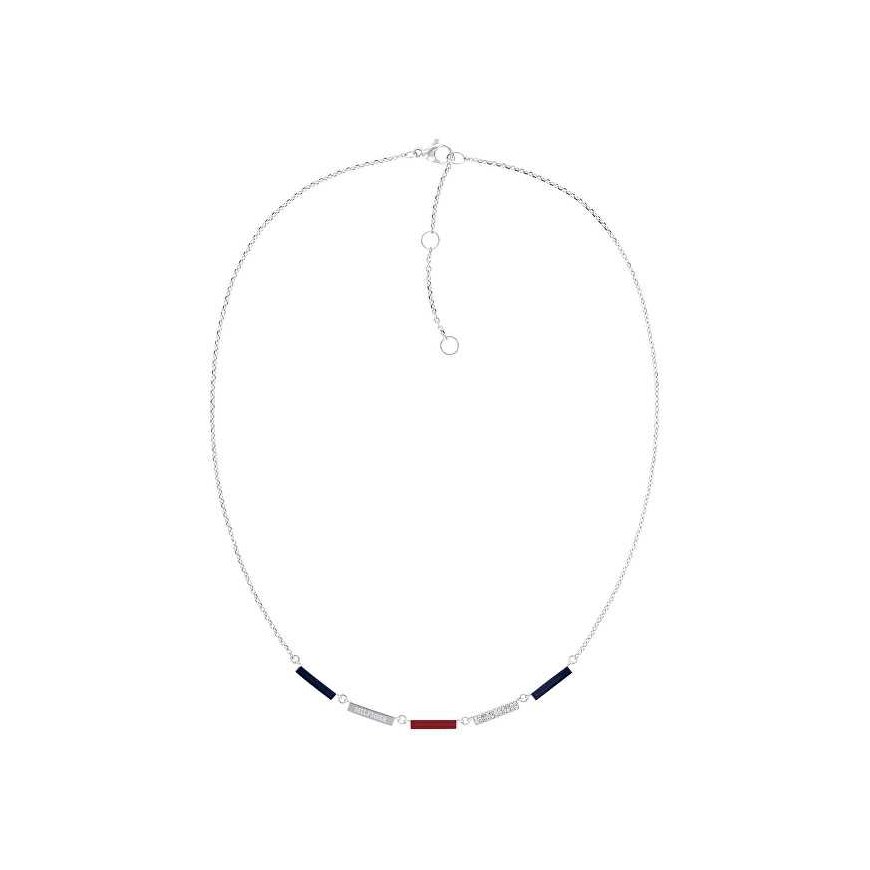 Tommy Hilfiger Stilingas moteriškas karoliai iš plieno sluoksniuotas 2780804