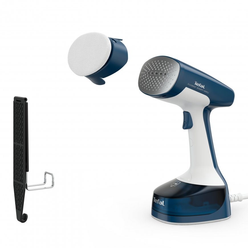 Tefal Access Steam Easy DT7130 Kannettava vaatehöyrystin 0,15 L 1400 W Sininen, Valkoinen