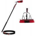 Ulsonix Telescopic brush with water connection for washing windows and panels, width 35 cm, 185-900 cm