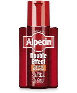 Alpecin Caffeine Double Effect hiustenlähtöä ja hilsettä estävä shampoo, 200 ml