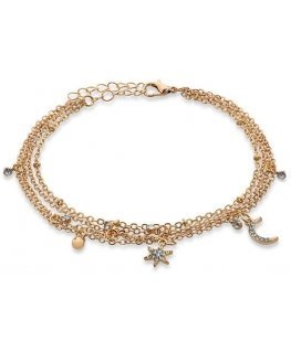 Troli Matching Gold Plated Anklet