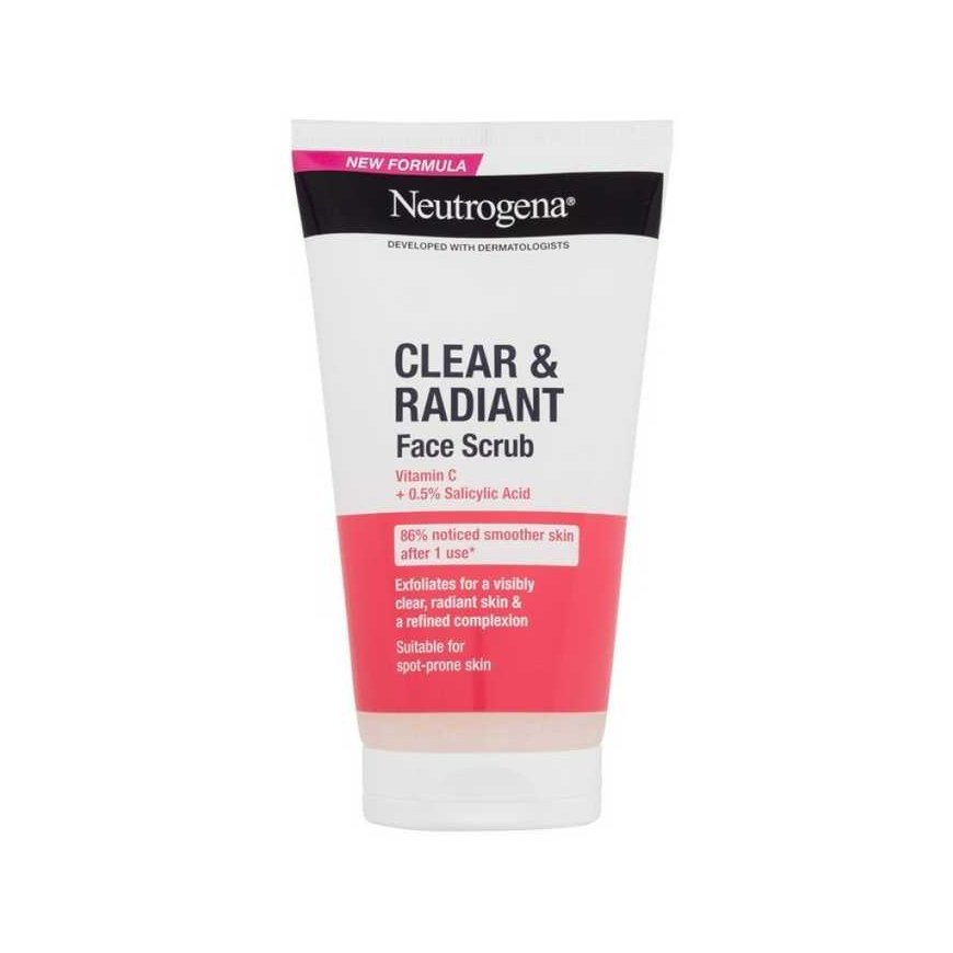 Neutrogena Clear & Radiant Facial Scrub Peeling – 2