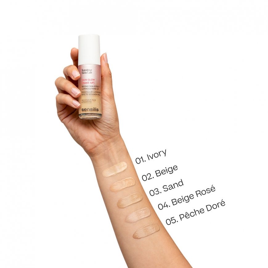Sensilis SKIN GLOW MAKEUP valoisa meikkipohja 01-Ivory 30 ml – 2