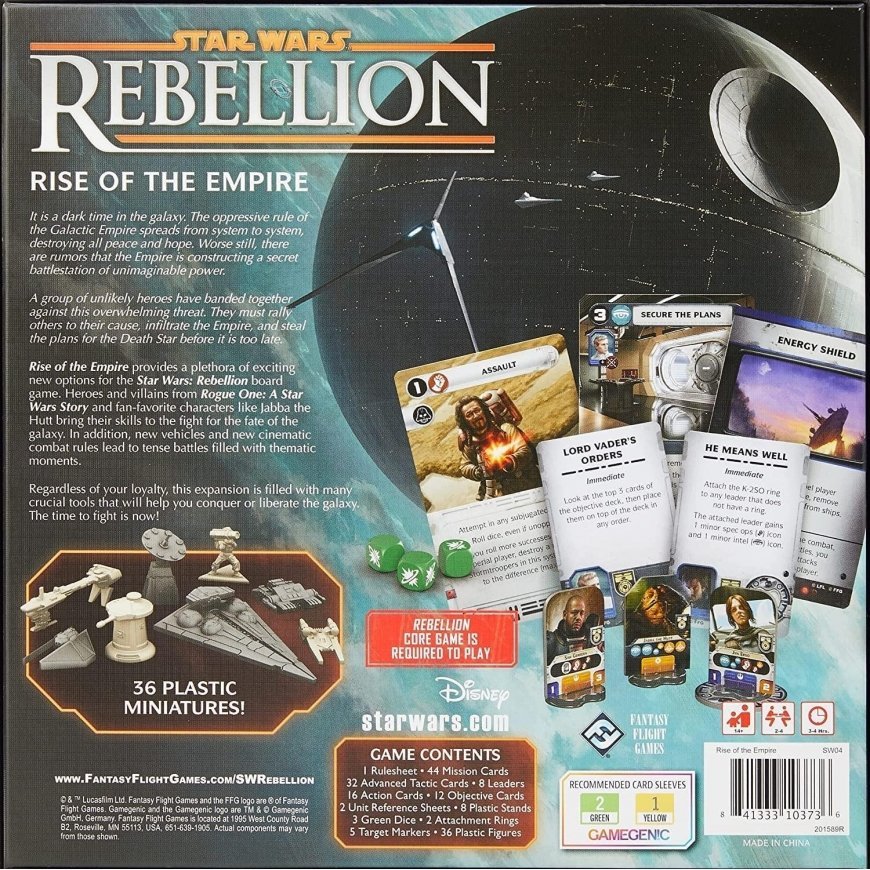Fantasy Flight Games Star Wars: Rebellion - Rise of the Empire Expansion – 3