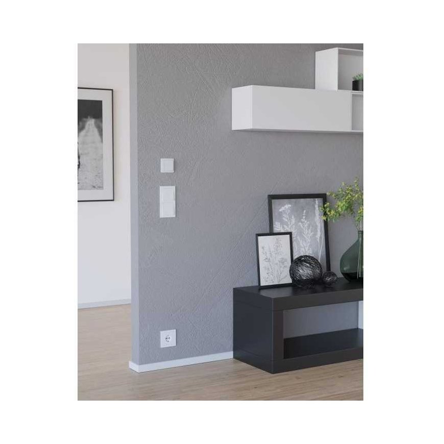 Eglo Connect. Z Wall Switch features a plastic structure in a white finish – 2