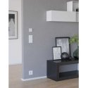 Eglo Connect. Z Wall Switch features a plastic structure in a white finish