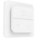 Eglo Connect. Z Wall Switch features a plastic structure in a white finish