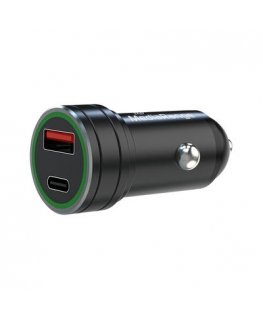 MediaRange MRMA120 mobile device charger Smartphone Black Cigar lighter Fast charging Auto