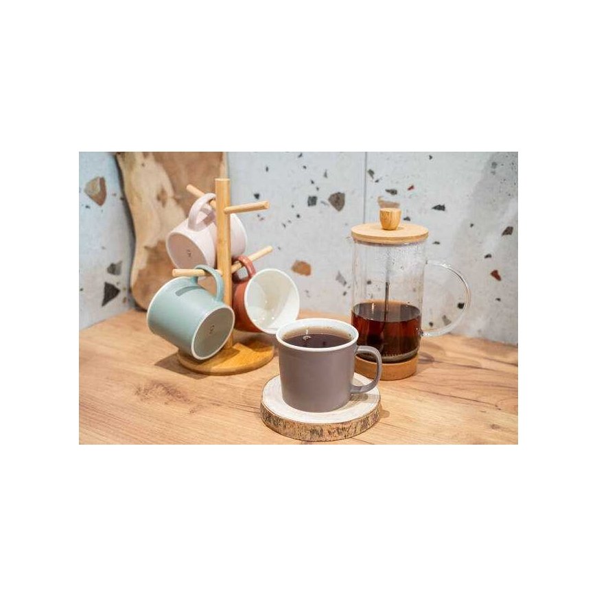 Home Styling Collection PIECES NATURAL puupaneelityynyt, 4 kpl – 4