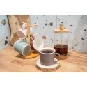 Home Styling Collection PIECES NATURAL puupaneelityynyt, 4 kpl Home Styling Collection PIECES NATURAL puupaneelityynyt, 4 kpl