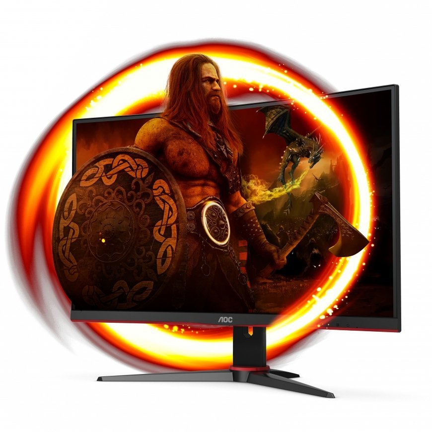 AOC G2 C27G2E/BK computer monitor 68.6 cm (27") 1920 x 1080 pixels Full HD Black, Red – 2