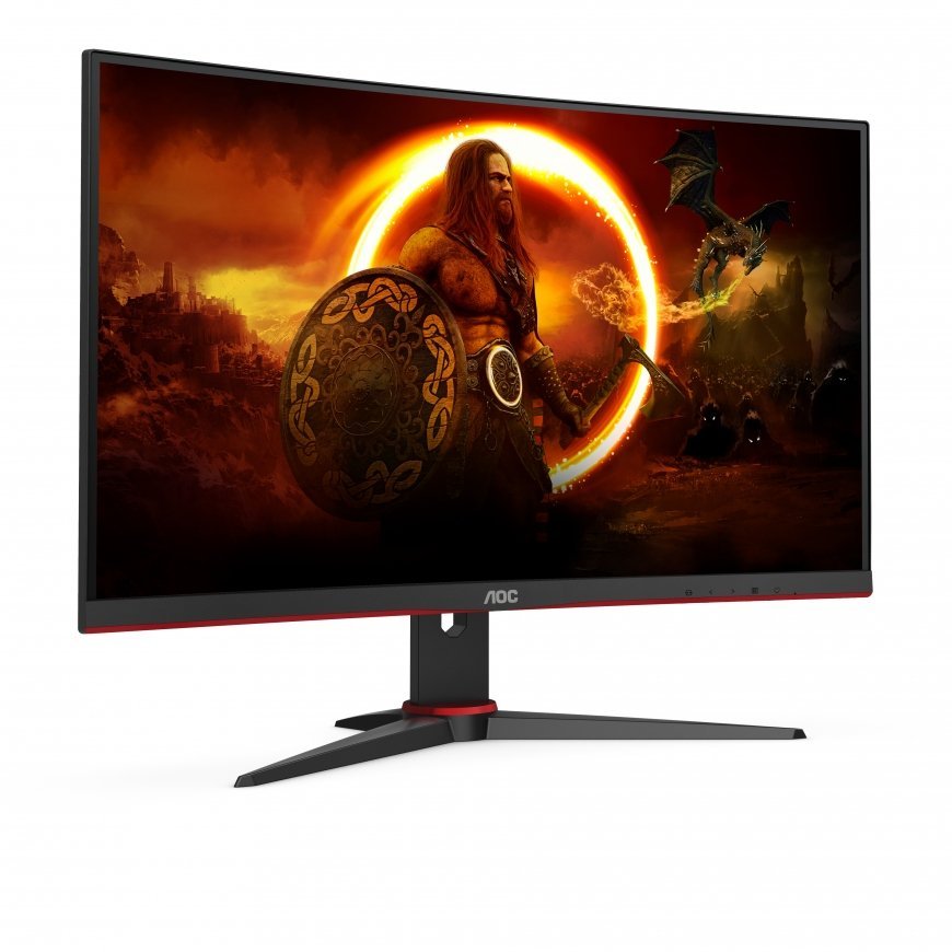 AOC G2 C27G2E/BK PC lamekuvar 68,6 cm (27") 1920 x 1080 pikslit Full HD Must, Punane – 5