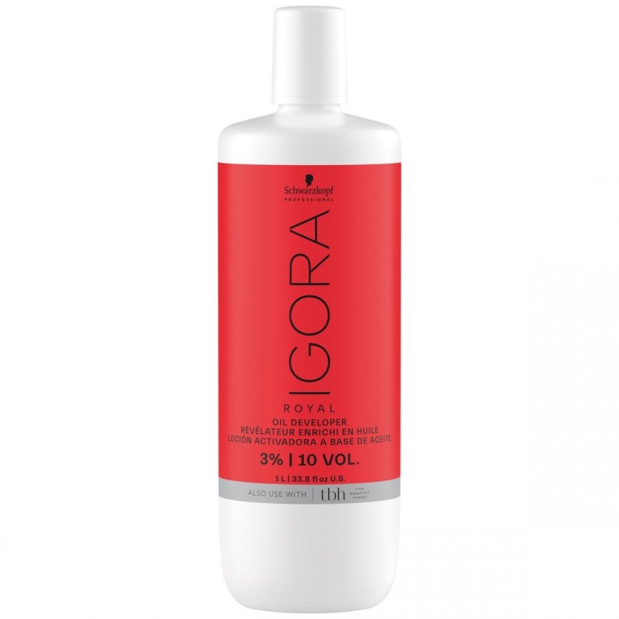 Schwarzkopf Professional Igora Oil Developer - paint oxidizer, 1000ml - VOL. 40 | 12%