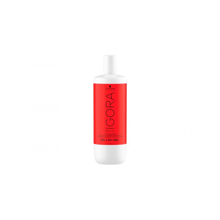 Schwarzkopf Professional Igora Oil Developer - hapetin hiusväreille, 1000ml - VOL. 40 | 12 % – 2