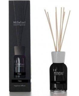 Millefiori Milano Aroma diffuser Natu ral Nero 100 ml 100ml Kvapas namams su lazdelėmis