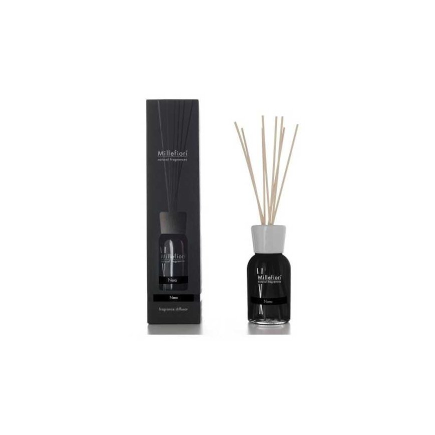 Millefiori Milano Aroma diffuser Natu ral Nero 100 ml 100ml Kvapas namams su lazdelėmis – 2
