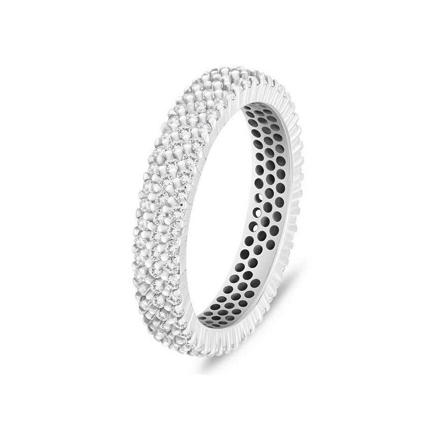 Brilio Silver Brilio Silver Kimalteleva hopeasormus kirkkailla zirkoneilla RI117W