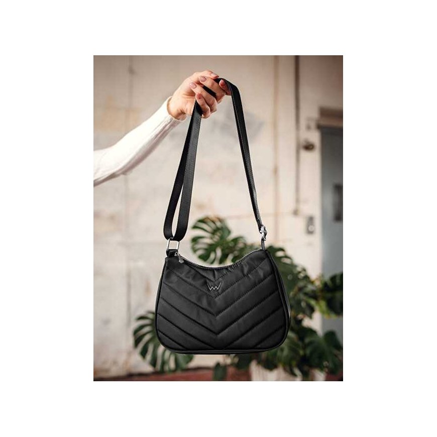 Vuch Women's Crossbody Bag Liva Black Banana Bag – 2