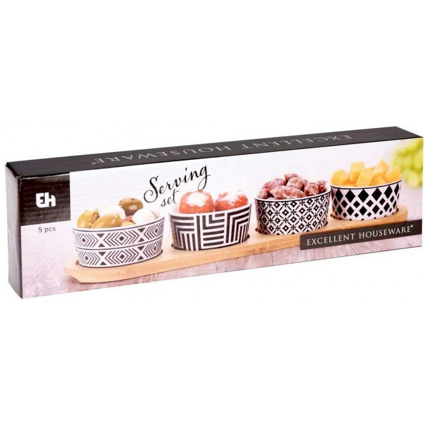 Excellent Houseware Serving Dishes and Tray – 3