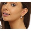 Jwl Luxury Pearls Tyylikkäät kaksisävyiset korvakorut oikeilla helmillä JL0721 Jwl Luxury Pearls Tyylikkäät kaksisävyiset korvakorut oikeilla helmillä JL0721
