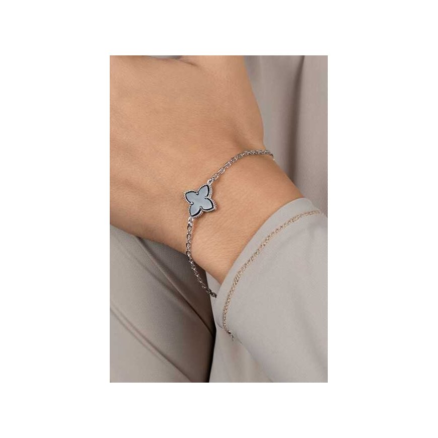 Brilio Silver Matching kullattu rannekoru naisille BRC193YBC – 2