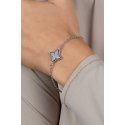 Brilio Silver Matching gold-plated bracelet for women BRC193YBC