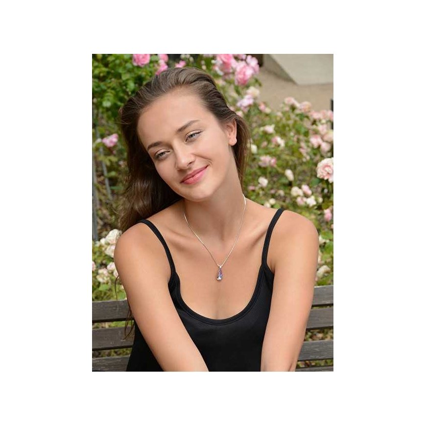 Levien Gentle Drop Vitrail Light necklace – 2