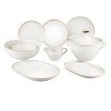 LUNCH SET MARIAPAULA MODERNA GOLD LUNCH SET MARIAPAULA MODERNA GOLD