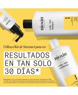 Nioxin System 1 - Conditioner - Natural Hair With Mild Weakening, 1000 ml