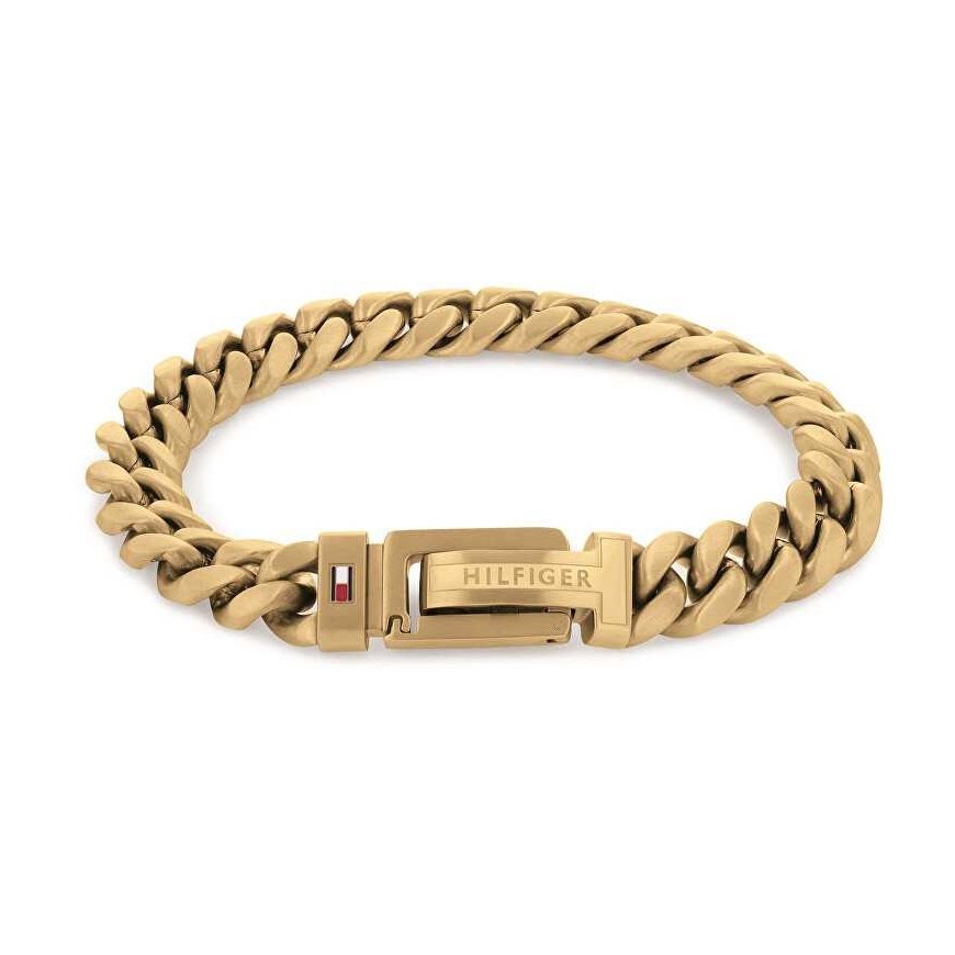 Tommy Hilfiger Luxury miesten rannekoru kullatusta teräksestä 2790434