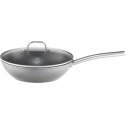 Wok wok with Qualum Basic Bubble coating 28 cm AMBITION Wok wok with Qualum Basic Bubble coating 28 cm AMBITION