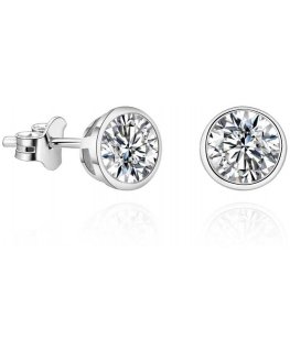 Beneto Charming earrings with shiny zircon AGUP