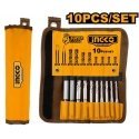 Drill Ingco AKD2101 Set of chisels and drills 10pcs Drill Ingco AKD2101 Set of chisels and drills 10pcs