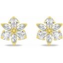 Brilio Silver Shiny Gold Plated Earrings Flowers EA1064Y Brilio Silver Shiny Gold Plated Earrings Flowers EA1064Y