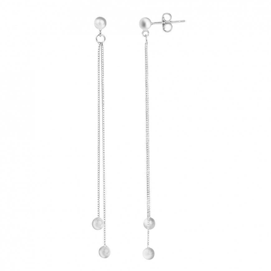 Beneto Silver earrings AGUC1838