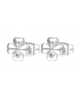Brosway Delicate teräskorvakorut Four Leaf Chakra BHKE042