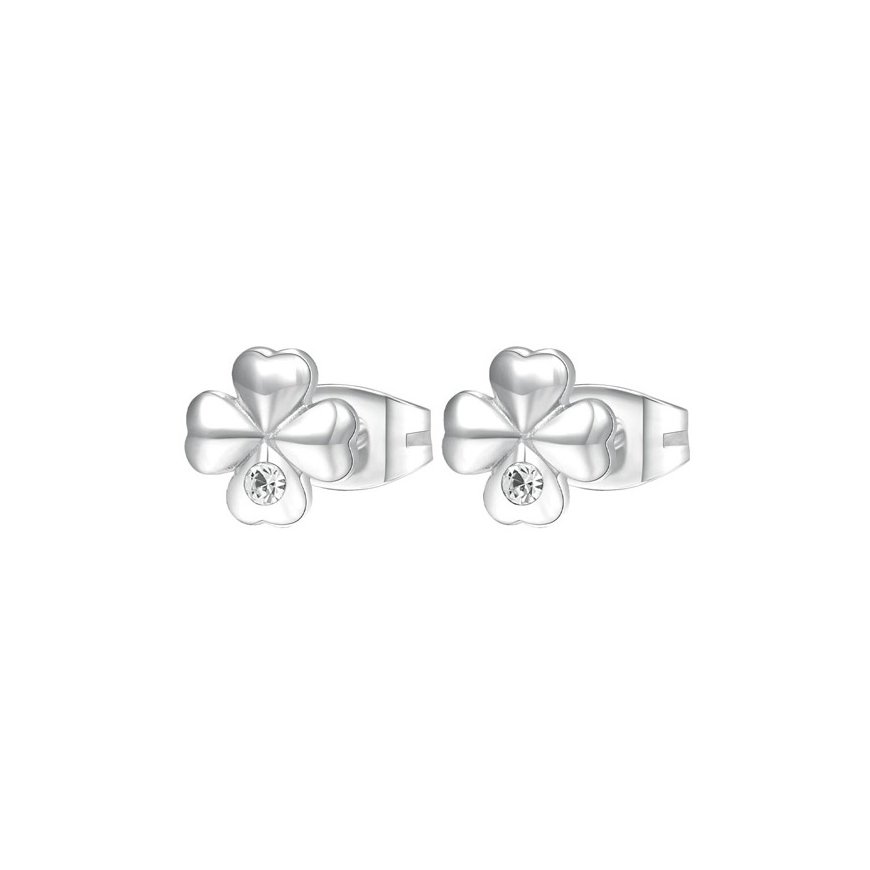 Brosway Delicate plieno auskarai Four Leaf Chakra BHKE042 – 2