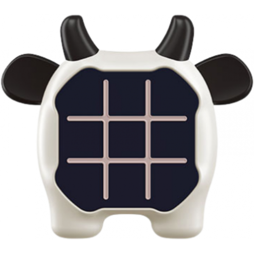 Lean Toys Electronic Game 3in1 Tic Tac Toe -muistilehmä mustavalkoinen – 3