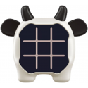 Lean Toys Electronic Game 3in1 Tic Tac Toe Memory Cow Black and White Lean Toys Electronic Game 3in1 Tic Tac Toe Memory Cow Black and White