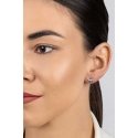 Brilio Silver Playful silver earrings Bees with colored zircons EA1102WRBW Brilio Silver Playful silver earrings Bees with colored zircons EA1102WRBW