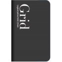 Nakabayashi Coltd Notebook "Logical Prime Grid Slim" A6, 2,5 mm ristikot-musta NA601-14