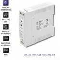 Qoltec DIN rail power supply | 20W | 12V | 1.67A | White | Slim Qoltec DIN rail power supply | 20W | 12V | 1.67A | White | Slim